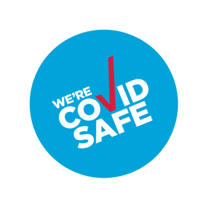 We're COVID Safe badge