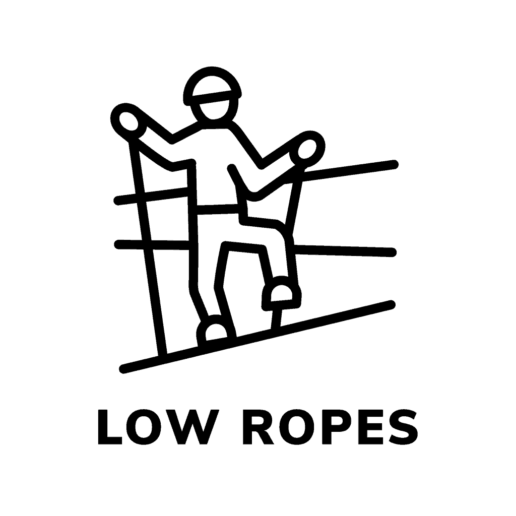 Low ropes badge