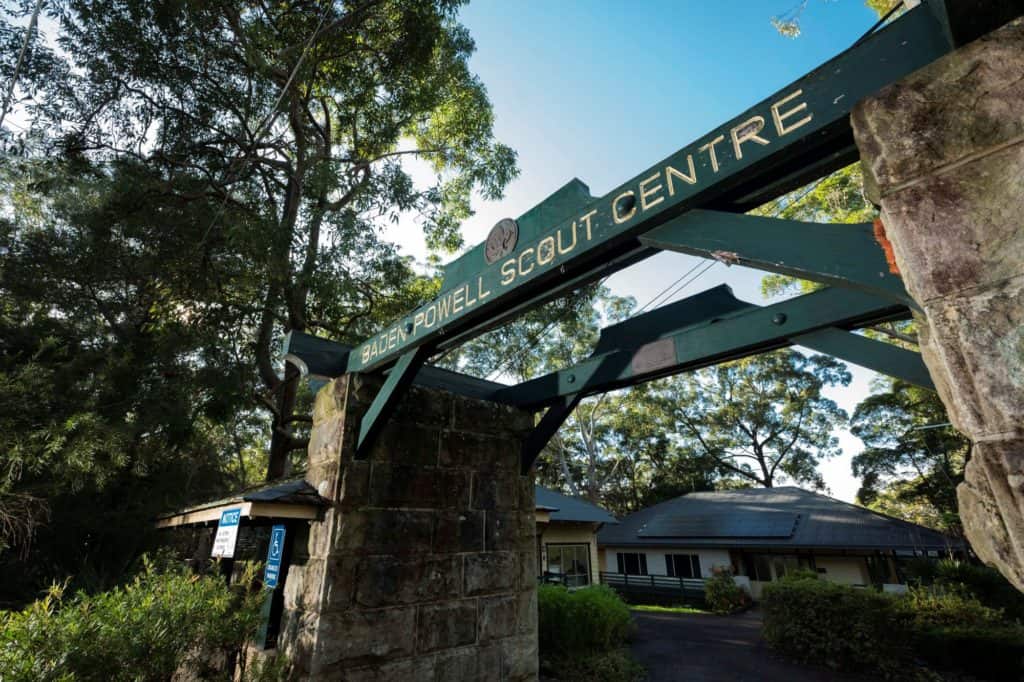 Baden Powell Activity Centre Gate